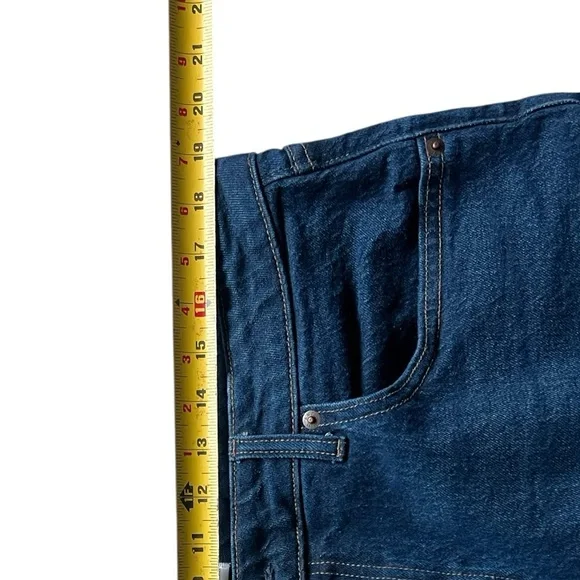 Abercrombie & Fitch Mid Rise 90’s Straight Size 33 - Picture 7 of 10